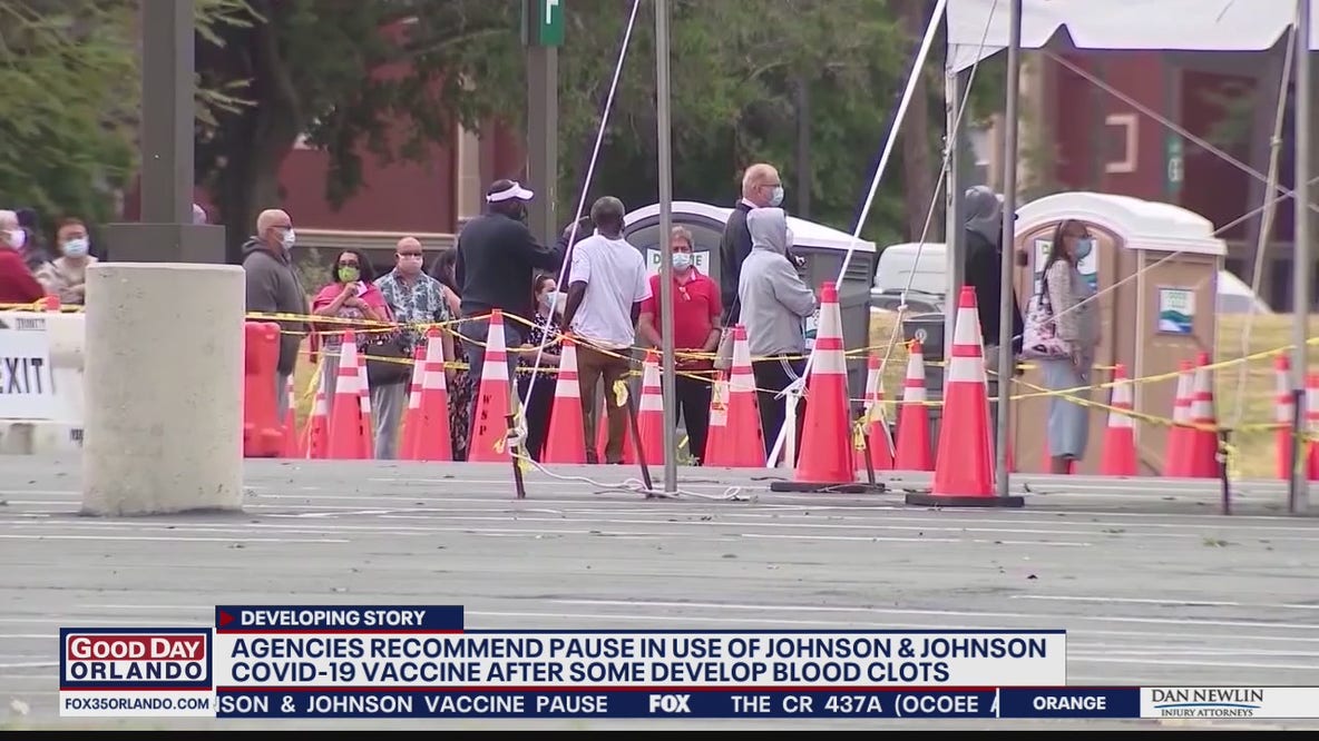 Agencies recommend pause in use of Johnson & Johnson vaccine